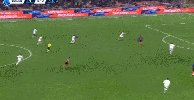 博尼禁区连续过人低射破门,国米5-2比萨